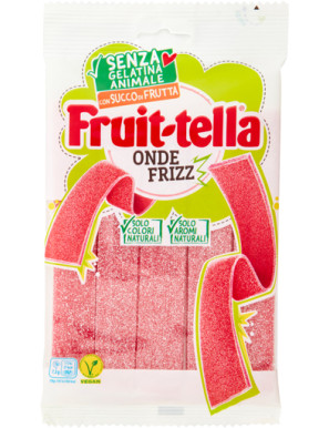 Perfetti Fruittella Onde Frizz Fragola gr.145