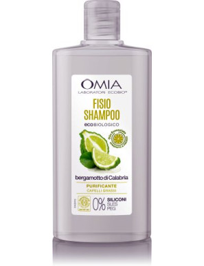Omia Fisio Shampoo Eco BIO Bergamotto Capelli Grassi ml.200