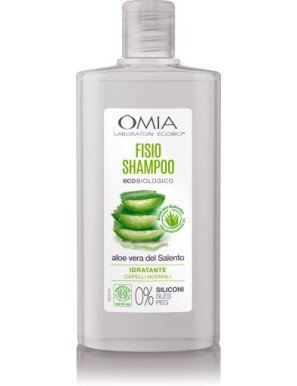 Omia Fisio Shampoo Eco Biologico Aloe Vera Capelli Normali ml.200