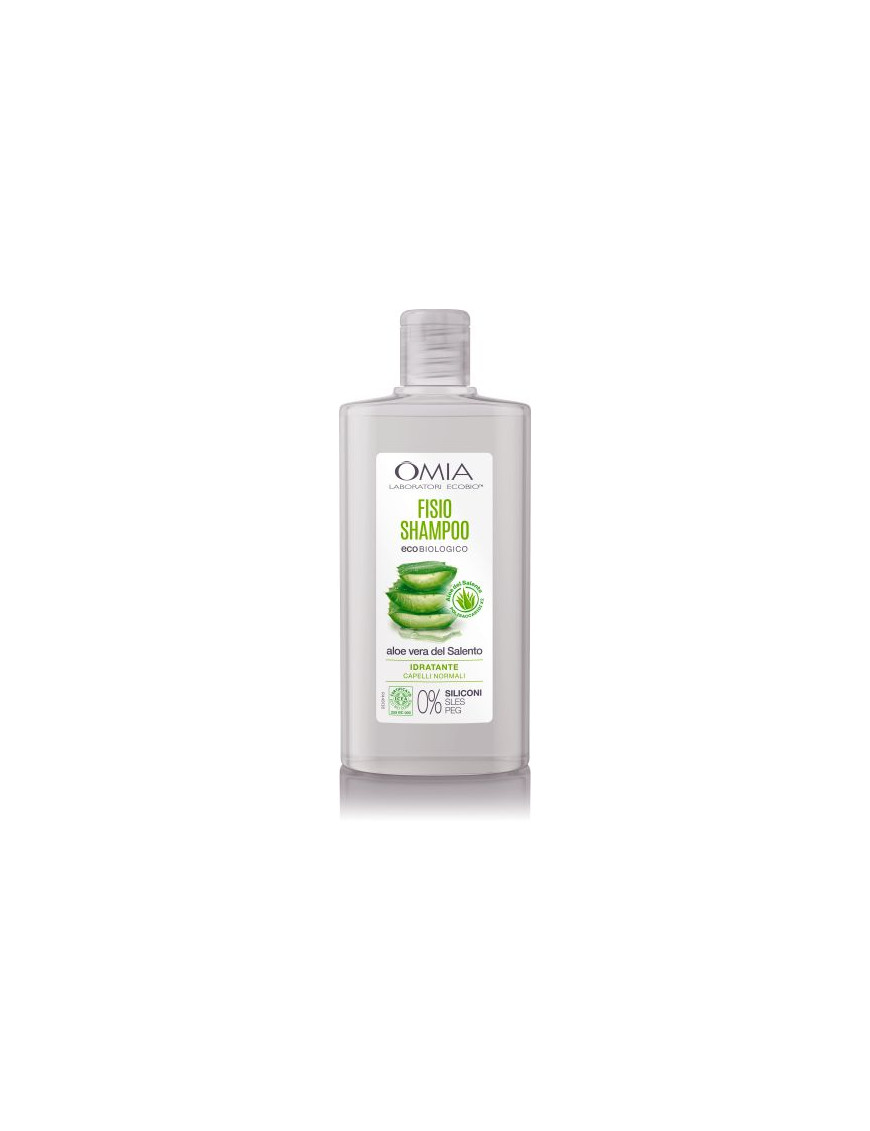 Omia Fisio Shampoo Eco Biologico Aloe Vera Capelli Normali ml.200