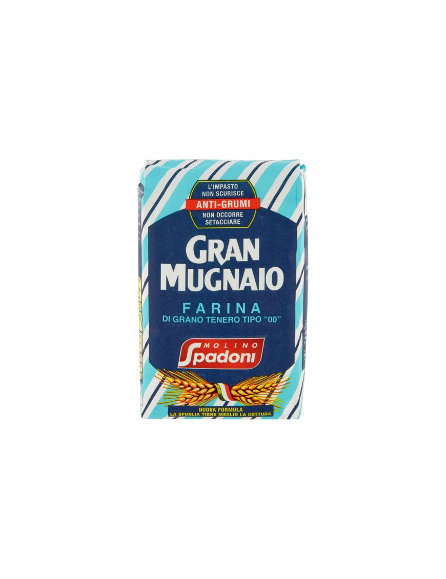 MOLINO SPADONI FARINA 00 ANTIGRUMI KG.1 -PER PASTA-