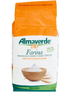 ALMAVERDE FARINA 00 BIO KG.1 GRANO TENERO - MAC. A PIETRA