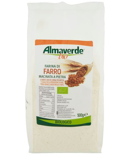 Almaverde Farina BIO Di Farro - Macinata A Pietra gr.500