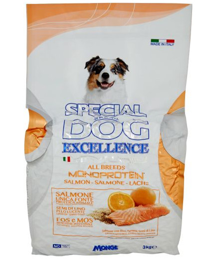 SPECIAL DOG EXCELLENCE ALL BREEDS SALMONE KG.3