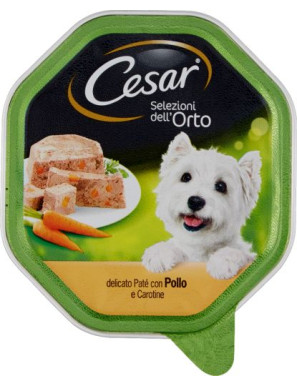 CESAR SELEZIONI DELL'ORTO POLLO/CAROTE G.150    -CANE-