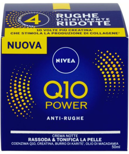 Nivea Visage Crema Anti Rughe Notte Q10 ml.50