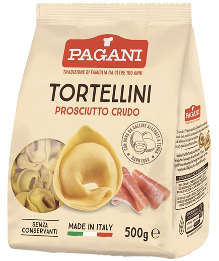 PAGANI TORTELLINI G.500 PROSCIUTTO CRUDO