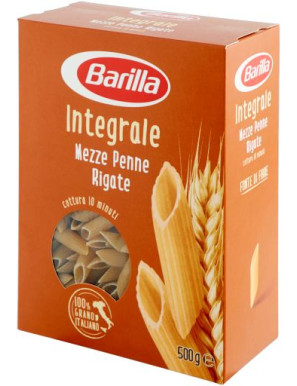 BARILLA INTEGRALE G.500 MEZZE PENNE RIGATE