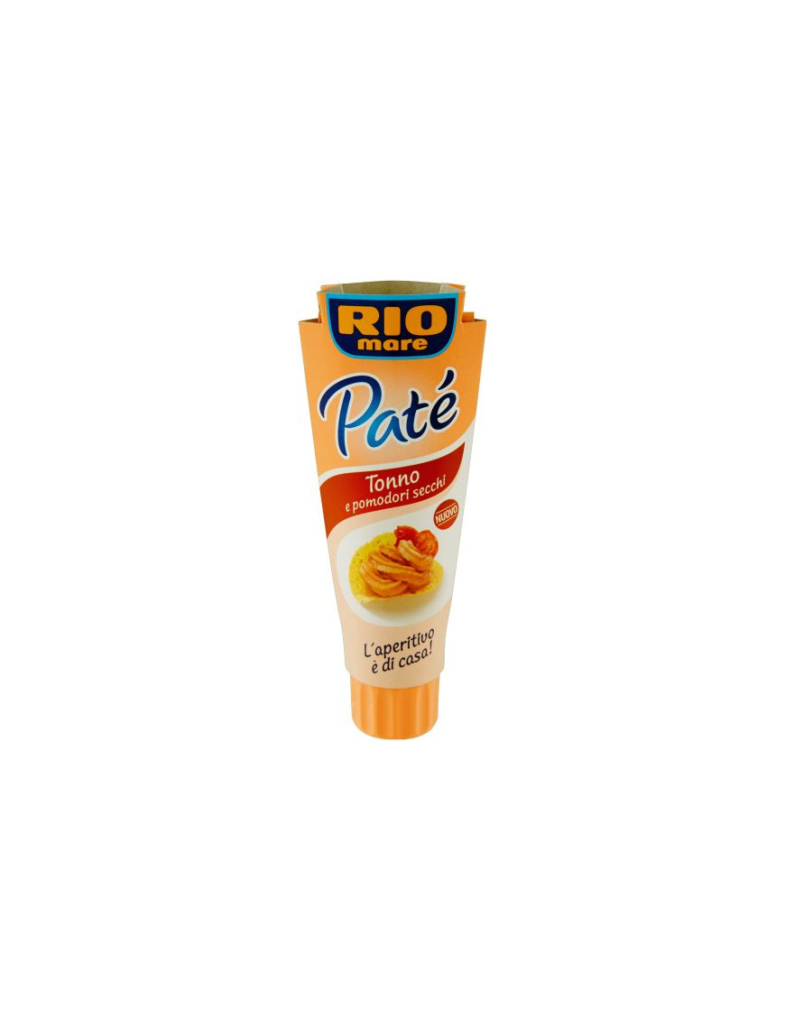 RIO MARE PATE'TONNO POMODORI SECCHI GR 100