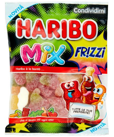 HARIBO G.175 FRIZZI MIX    -GOMMOSE-