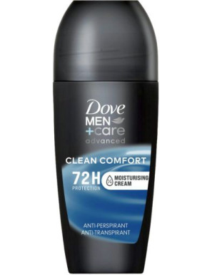 DOVE DEO ROLL-ON MEN ADVANCED CARE CLEAN COMFORT ML.50