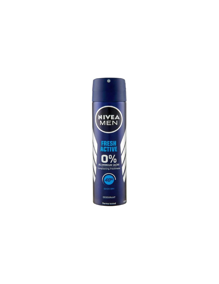 NIVEA DEO UOMO FRESH ACTIVE SPRAY ML.150