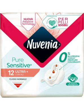 NUVENIA PURE SENSITIVE ULTRA FLUSSO NORMALE C/ALI X12