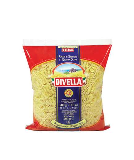 DIVELLA PATERNOSTINI RIGATI 65 G.500