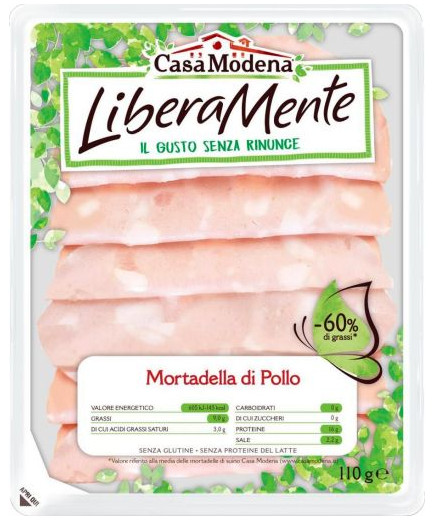 CASA MODENA MORTAD. DI POLLO PREAFF.G.110 LIBERA MENTE