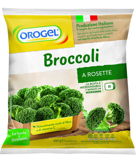 Orogel Broccoli Rosette Surgelate gr.400
