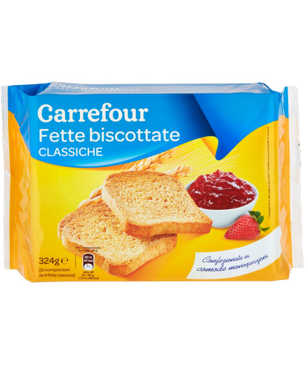 Carrefour Fette Biscottate Classiche x36 gr.324