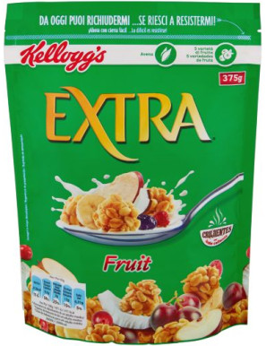 Kellogg'S Extra Frutta Standing Pouch gr.375
