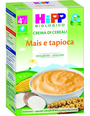 HIPP CREME DI CEREALI CREMAMAIS E TAPIOCA  200G