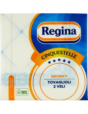Regina Tovaglioli 5 Stelle 2Veli 38X38 pz.43