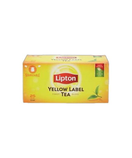Lipton Tea Yellow Label 25 filtri Squeezable