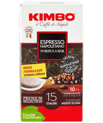 Kimbo Cialda Espresso Napoletano gr.7,3X15 Compostabile
