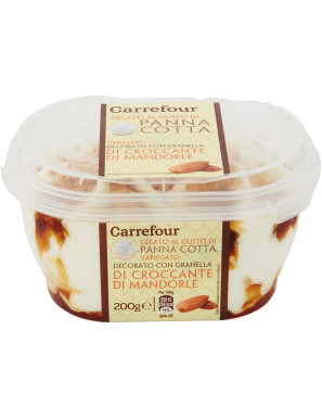 Carrefour Mini Vaschetta Di Gelato Pannacotta gr. 200