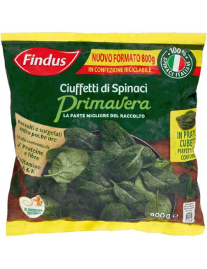 Findus Ciuffetti Di Spinaci Primavera gr.800