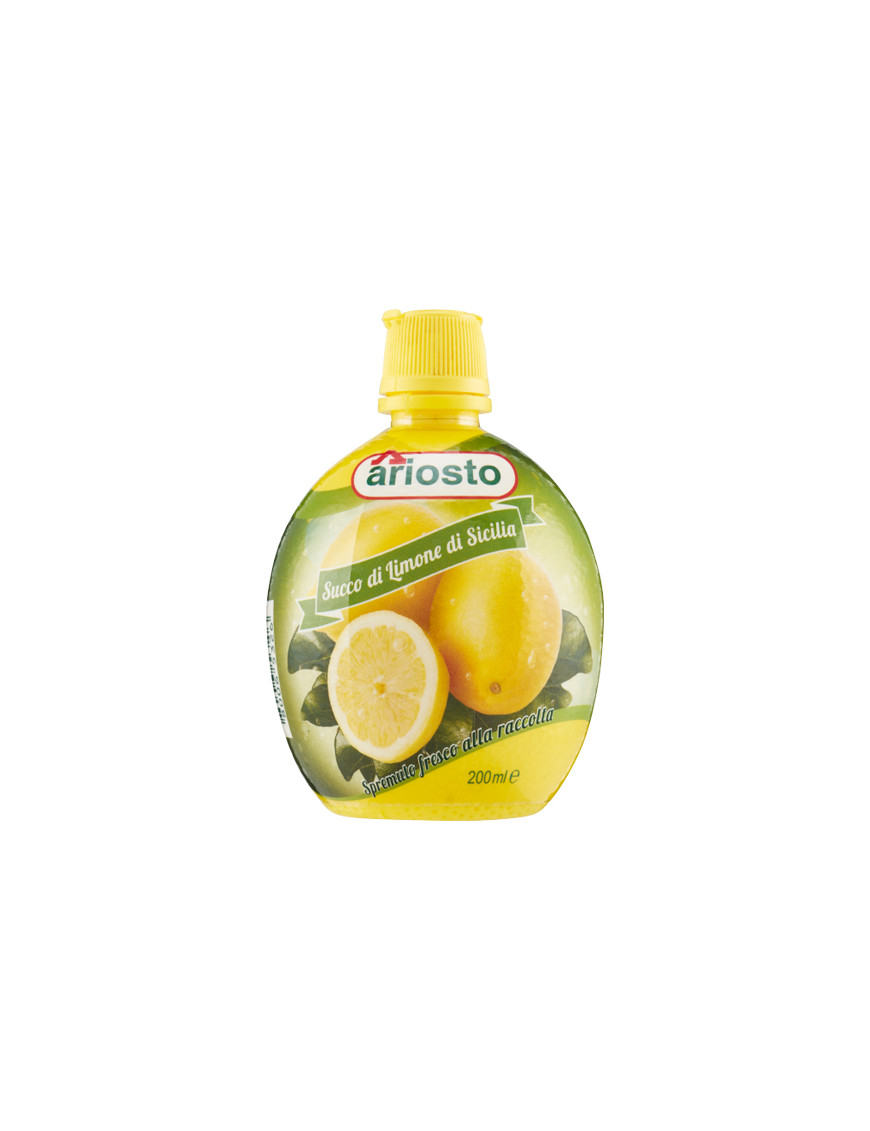 Ariosto Succo Di Limone Confezione Plastica ml.200