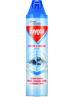 Baygon Blu Mosche/Zanzare ml.400