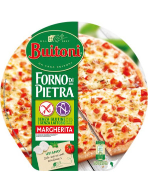 Buitoni Pizza Margherita Forno Di Pietra Senza Glutine Senza Lattosio gr.360 Surgelata