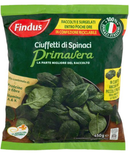 Findus Ciuffetti Di Spinaci Primavera gr.450