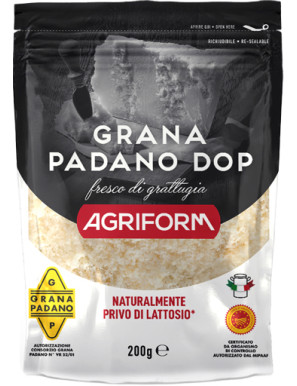 AGRIFORM GRANA PADANO DOP GRAT BUSTA G.200
