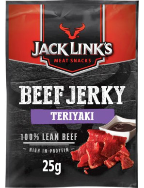 Jack Link'S Beef Jerky Teriyaki gr.25 Sacchetto